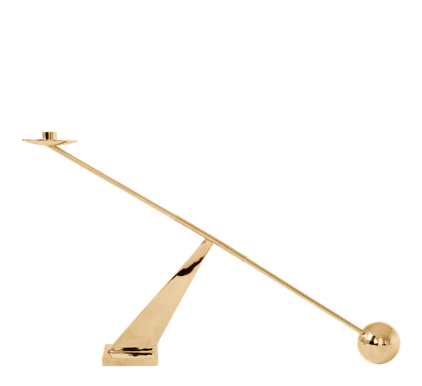 Interconnect lysestake 70 cm polert fra Audo Copenhagen