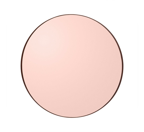 Circum speil 70 cm rose fra AYTM