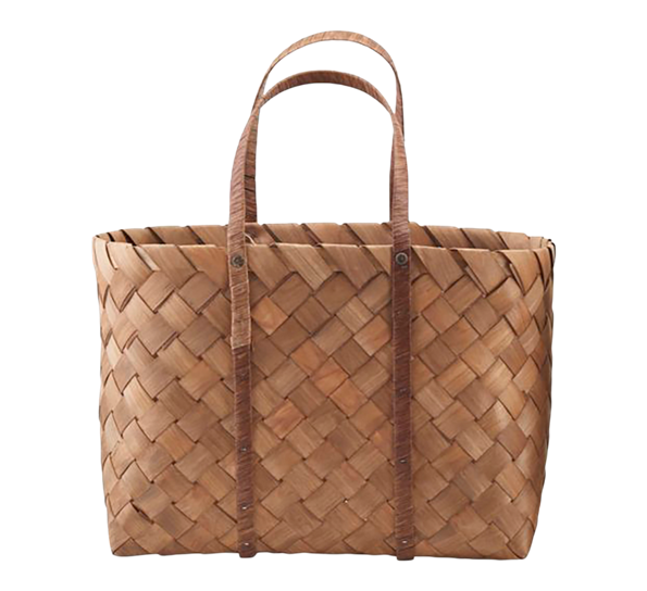 Bag beach strandveske brun stor fra House Doctor