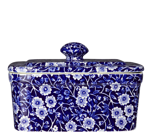 Blue Calico smørklokke 400g fra Burleigh