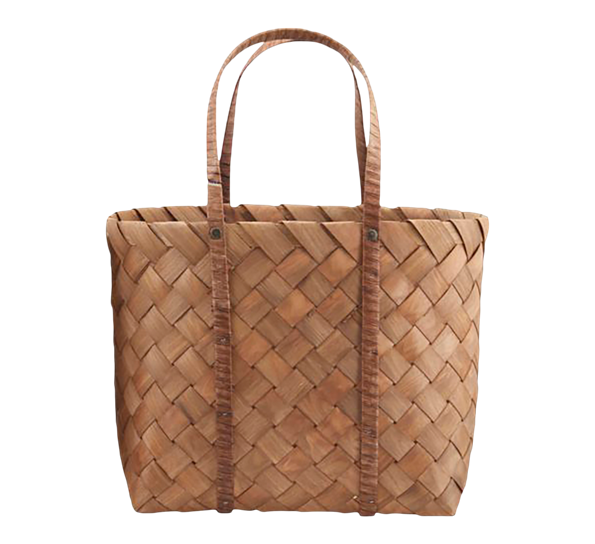 Bag beach strandveske brun liten fra House Doctor