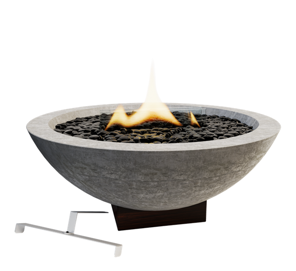 Iris 50 peis MgO betong fra Tenderflame