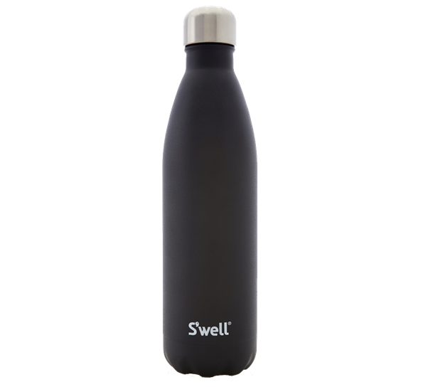Drikkeflaske 7,5dl sort onyx fra S`well
