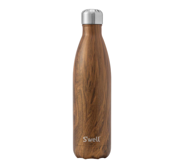 Drikkeflaske 7,5dl Teakwood fra S`well