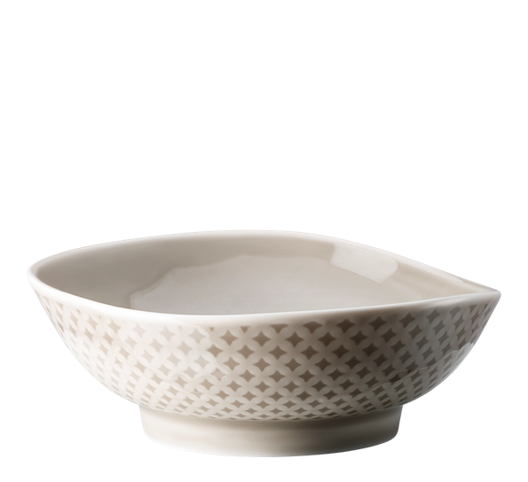 Junto Pearl Grey skål 12 cm fra Rosenthal