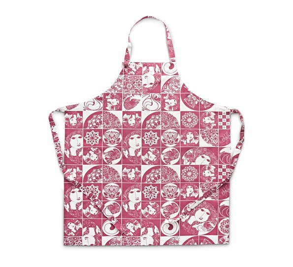 Forkle rødt fra Bjørn Wiinblad