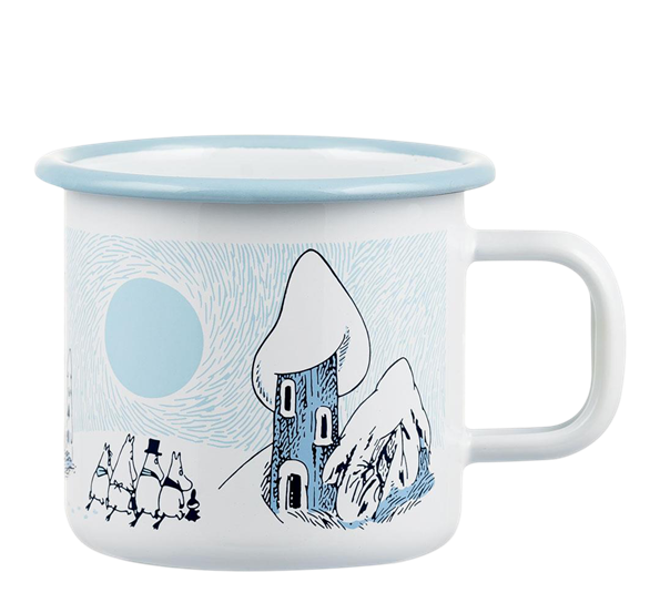 Mummi emaljekrus 3,7 dl Snødalen fra Muurla