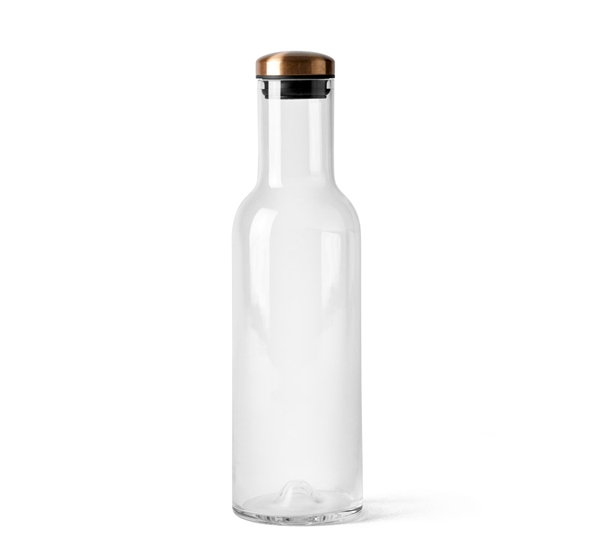 Bottle karaffel m kobberlokk 1 liter fra Audo Copenhagen
