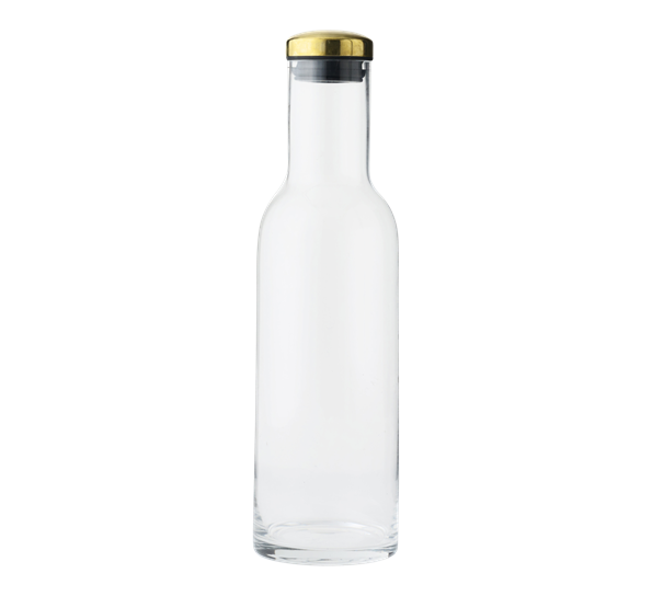 Bottle karaffel m messinglokk 1 liter fra Audo Copenhagen