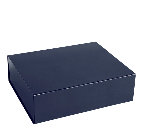 Colour boks 42x35x13 cm midnattblå fra HAY