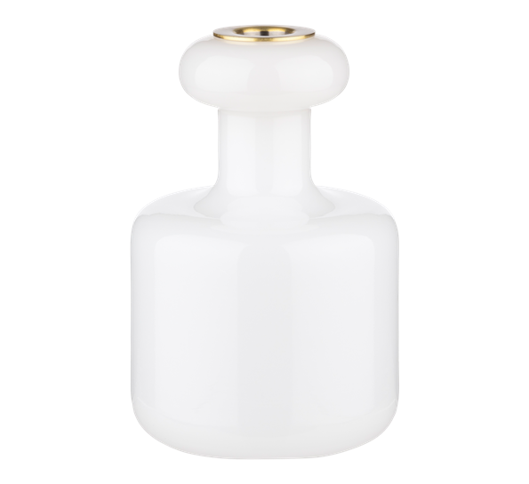 Plunta lysestake 17 cm hvit fra Marimekko