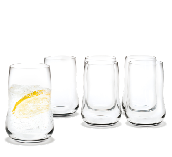 Future vannglass 25 cl 6-pk fra Holmegaard