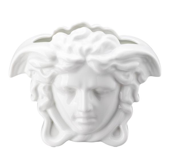Medusa Grande vase 15 cm hvit fra Versace