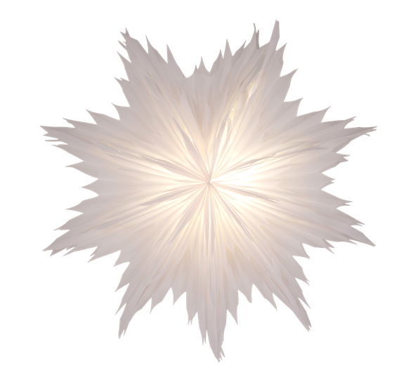 Oslo adventsstjerne 80 cm hvit fra Watt & Veke