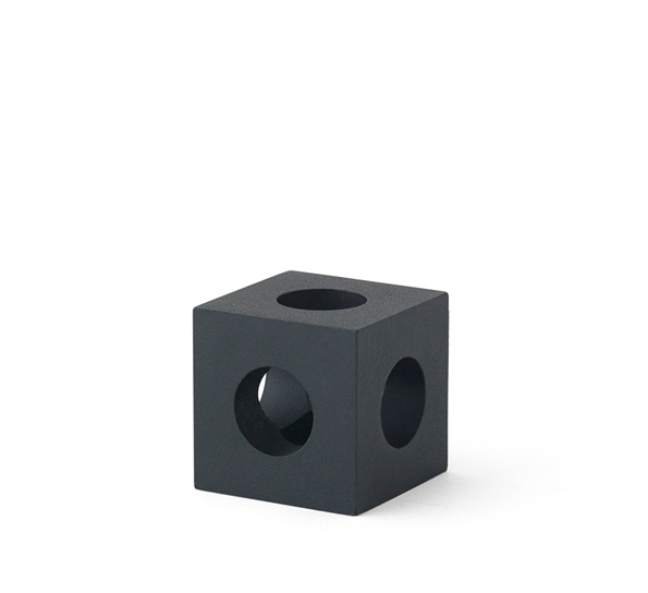 Cube lysestake sort fra Audo Copenhagen
