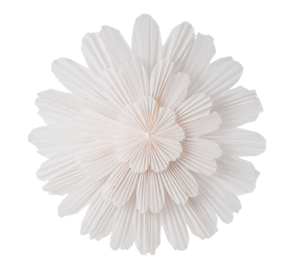 Snöblomma julestjerne 68 cm hvit fra Watt & Veke