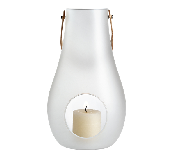 Design With Light lanterne xl hvit 45 cm fra Holmegaard