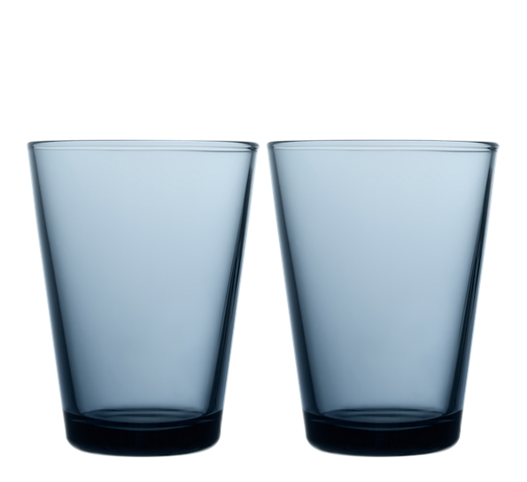 Kartio vannglass 40 cl 2-pk Rain fra Iittala