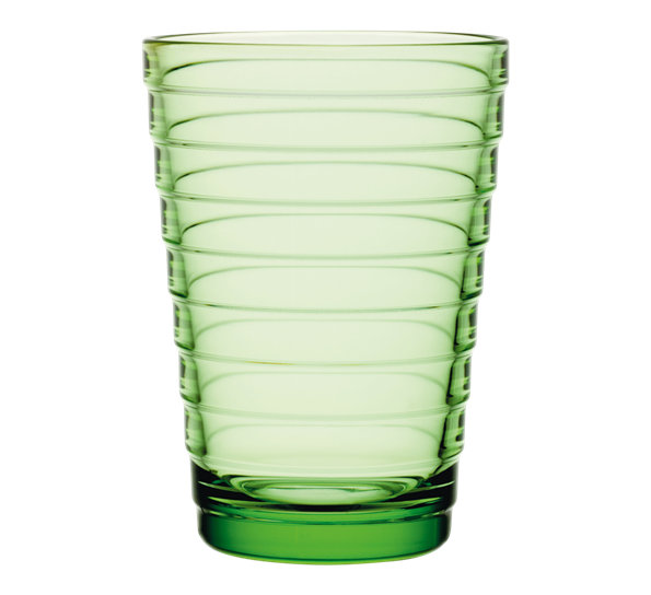 Aino Aalto vannglass Eplegrønn 2-pk 33 cl fra Iittala