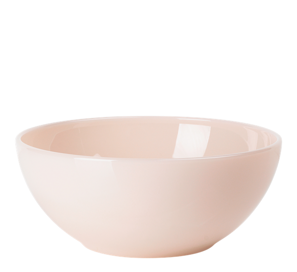 Milk skål ø17,9 cm fersken fra Lucie Kaas