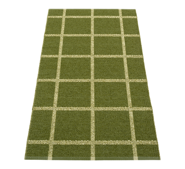 Ada matte mørk oliven 70x150cm fra Pappelina