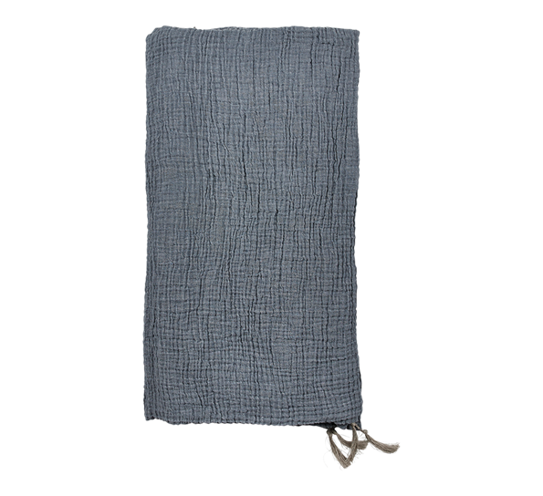 Sengeteppe poetry china blue 240x260 cm fra Södahl