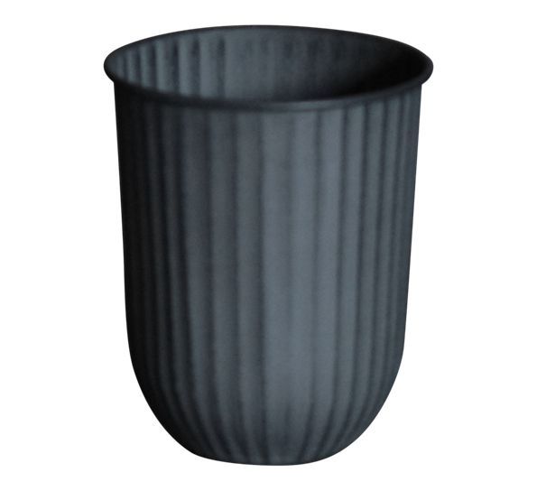 Out Stripe utekrukke med striper H30 cm Ø25 cm sort fra DBKD