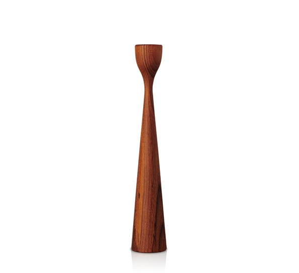 Rolf lysestake teak 33 cm