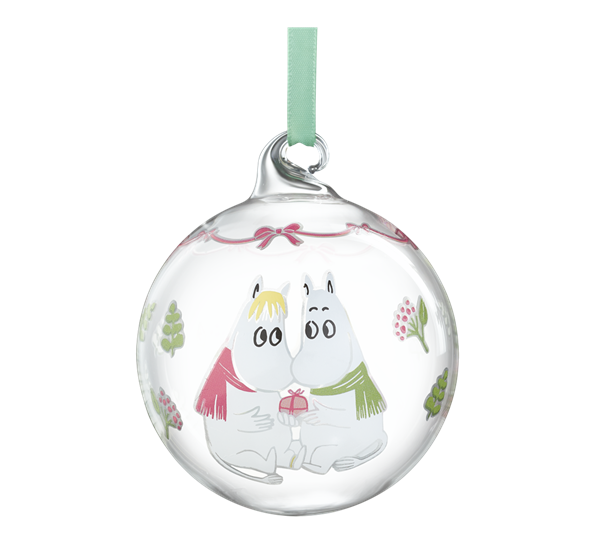 Mummi julekule 7 cm Elskede fra Muurla