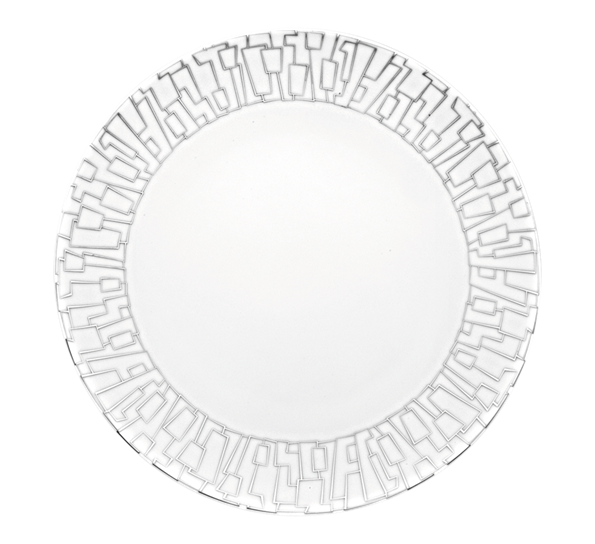 TAC Skin Platin tallerken flat 28 cm fra Rosenthal