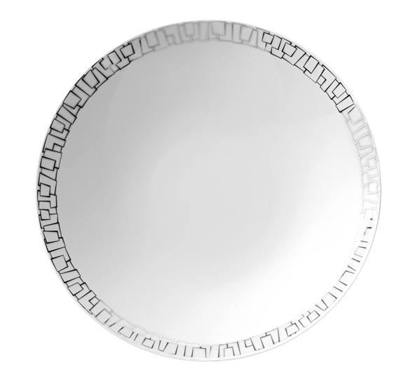 TAC Skin Platin tallerken dyp 24 cm fra Rosenthal