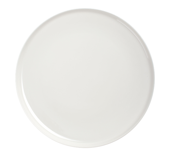 Oiva tallerken 25 cm hvit fra Marimekko