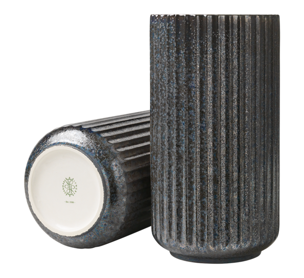 Radiance vase 20,5 cm blå fra Lyngby Porcelæn