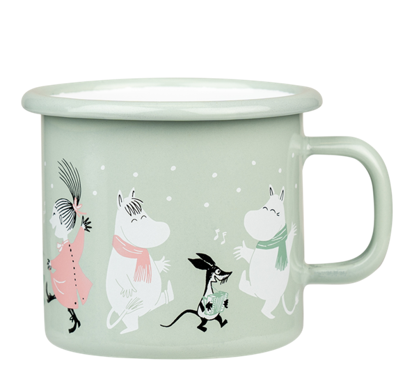 Mummi emaljekrus 2,5 dl Festen fra Muurla