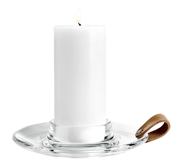 DWL lysestake til kubbelys stor fra Holmegaard