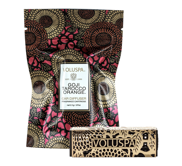 Reiseduftspreder goji tarocco orange fra Voluspa