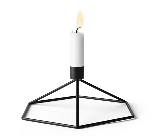 POV bordlysestake sort fra Audo Copenhagen