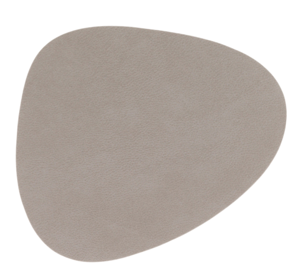 Curve Nupo glassbrikke 11x13 cm lysegrå Lind DNA