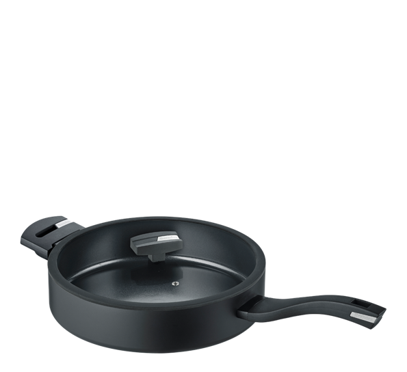 B.Green sautepanne 28 cm med lokk aluminium fra Berndes