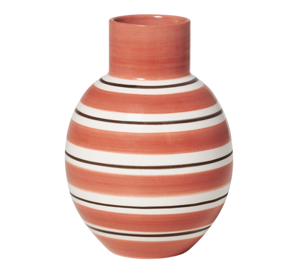 Omaggio Nuovo vase h14,5 terracotta fra Kähler
