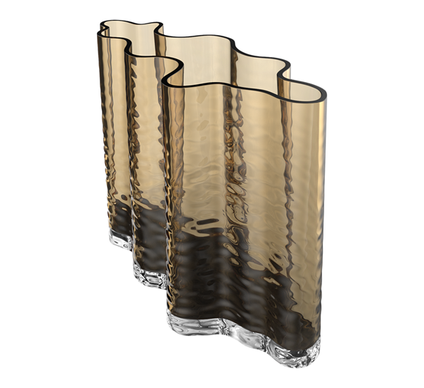 Gry vase h24 cm cognac fra Cooee Design