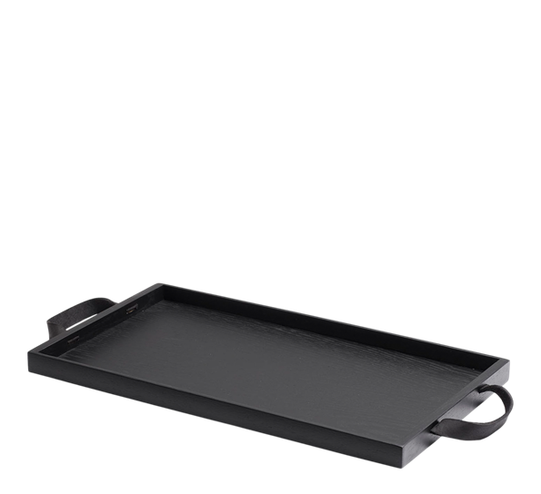 Norr serveringsbrett sort eik 25x46 cm fra Skagerak