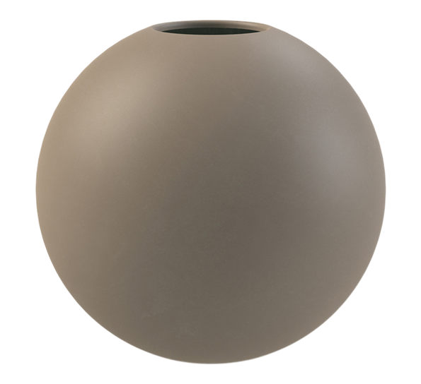 Ball vase 10 cm mud fra Cooee Design