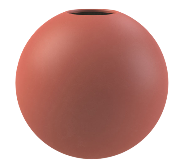 Ball vase 8 cm rust fra Cooee Design