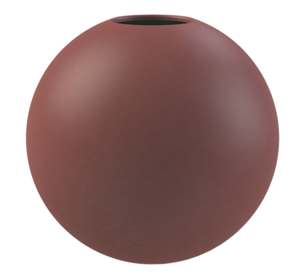 Ball vase 8 cm plomme fra Cooee Design