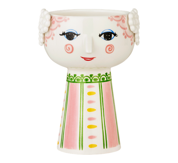 Eva vase h15 cm rosa fra Bjørn Wiinblad