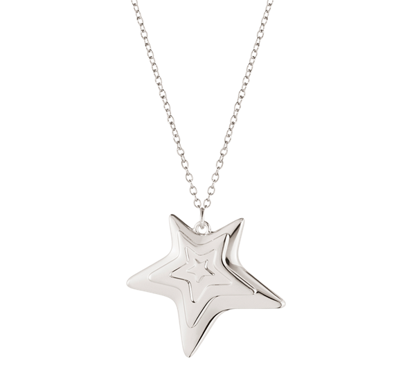 CC 2021 ornament femtakket stjerne palladium fra Georg Jensen