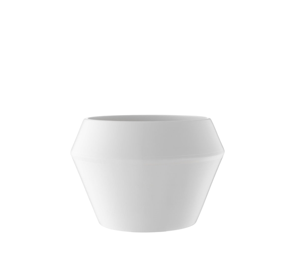 Rimm blomsterkrukke medium hvit fra By Lassen