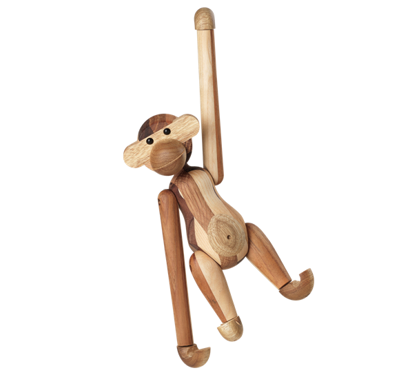 Ape jubileumsutgave liten blandet trevirke fra Kay Bojesen