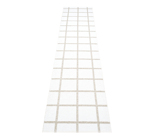 Ada matte hvit 70x375cm fra Pappelina